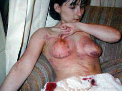 Professional masochist gives her body to a real sadist. The most cruel torment in the dark dungeon