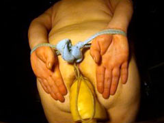 Amputee slave torment